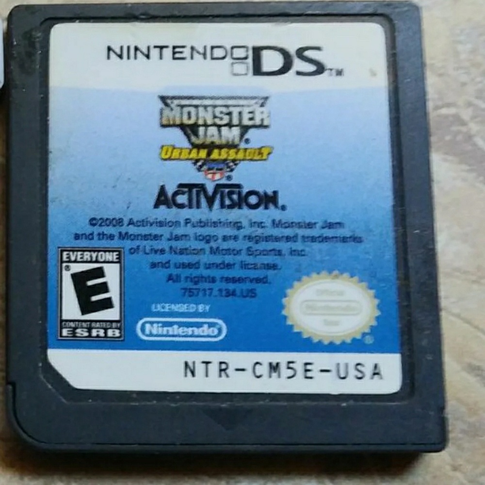 Monster Jam Urban Assault DS game